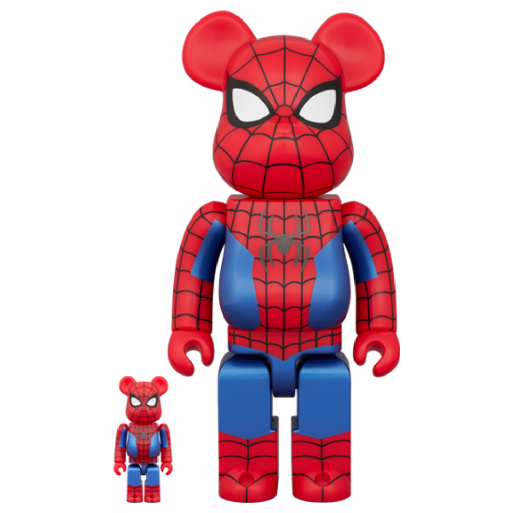SPIDER-MAN FINAL SUIT 100％ & 400％ / 1000% BE@RBRICK