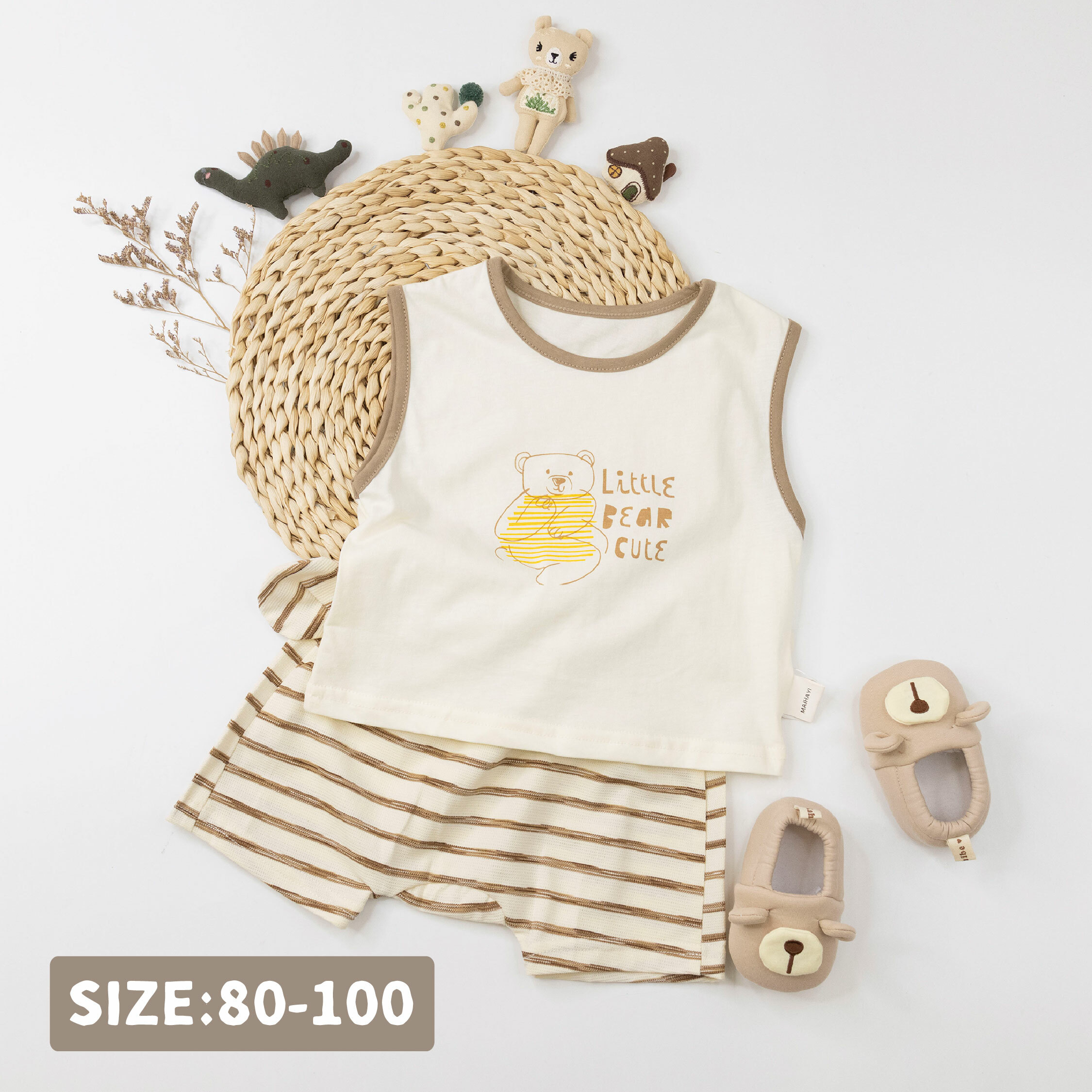 熊熊藝術抽象圖案套裝 (H50451)