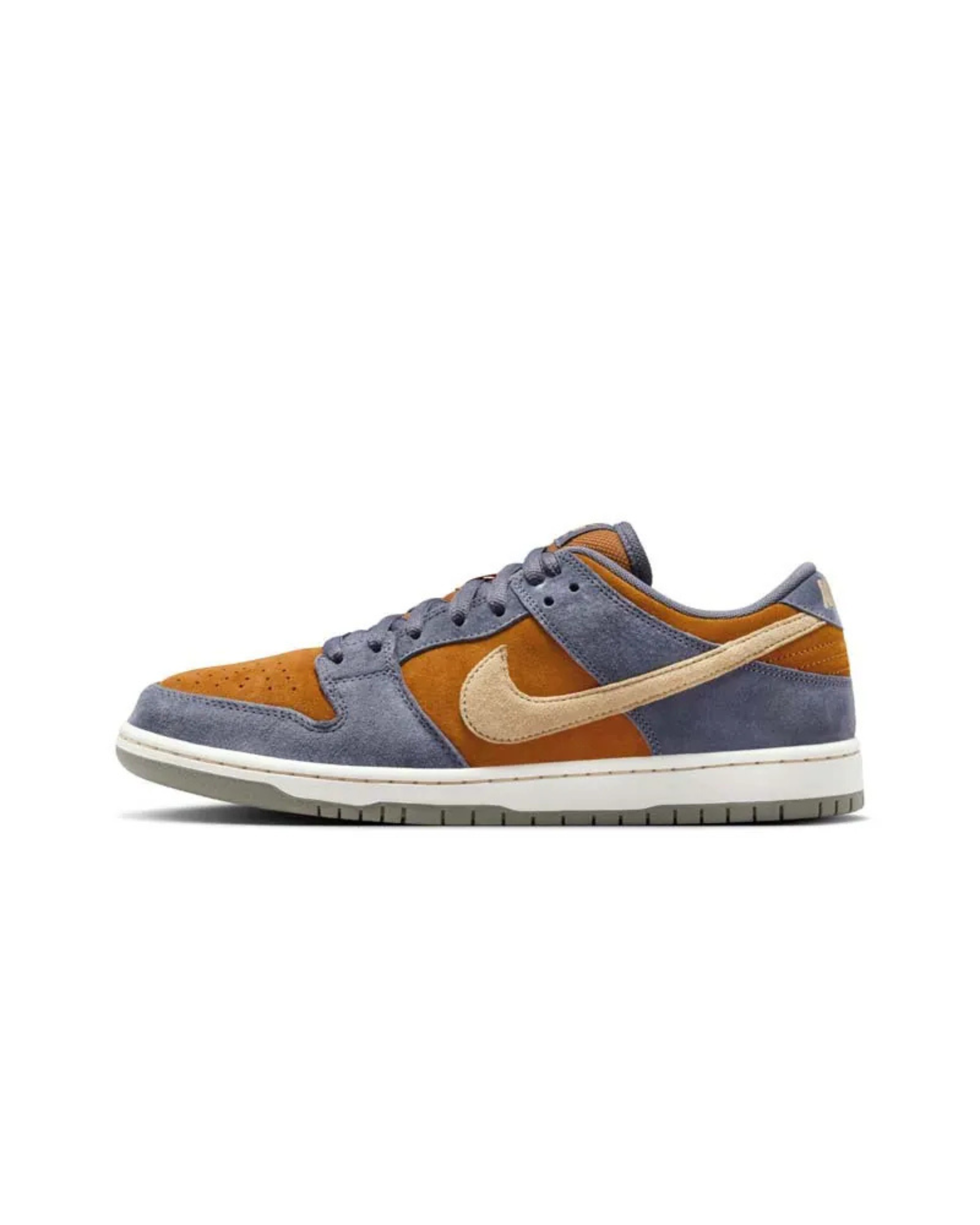 Nike SB Dunk Low Pro "Light Carbon" 灰藍橘 麂皮 男鞋 HF3063-002