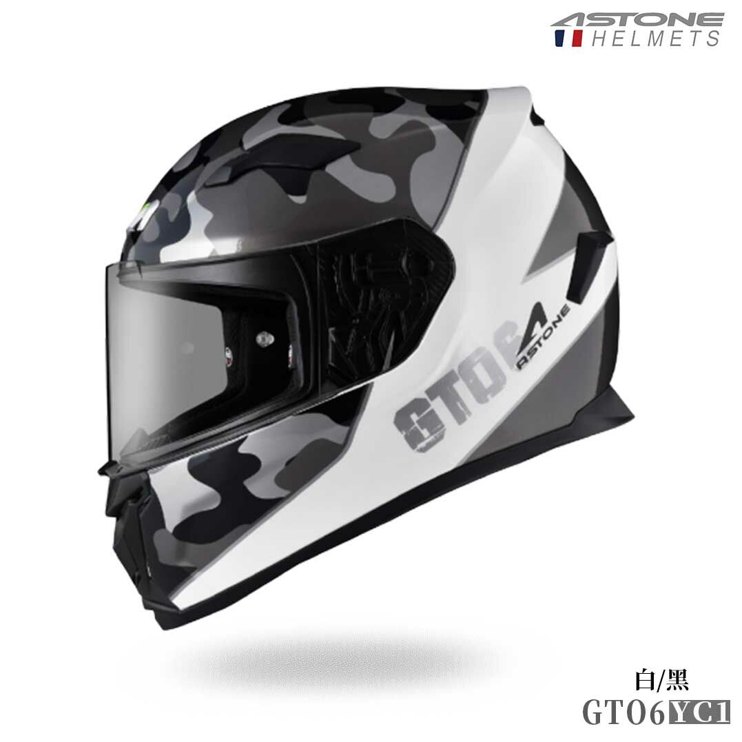 ASTONE GTO6 YC1 迷彩 全罩安全帽