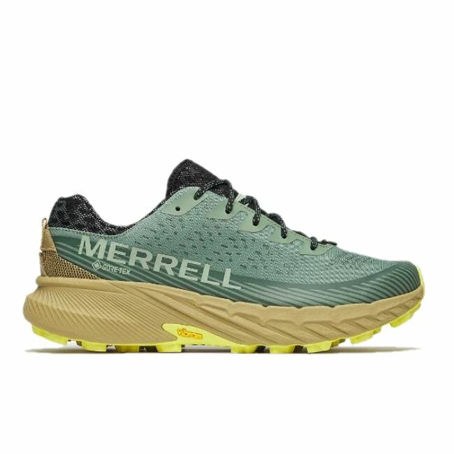 【MERRELL】AGILITY PEAK 5 GTX 輕量戶外鞋 男 綠色 /ML068323
