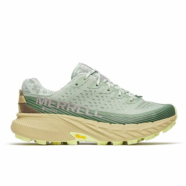 【MERRELL】AGILITY PEAK 5 GTX 輕量戶外鞋 女 鼠尾草綠  /ML068368