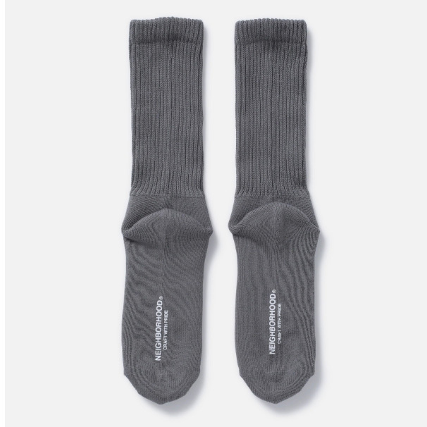 NEIGHBORHOOD Plain Socks 襪子 黑/灰/軍綠/白 251KWNH-UWM02