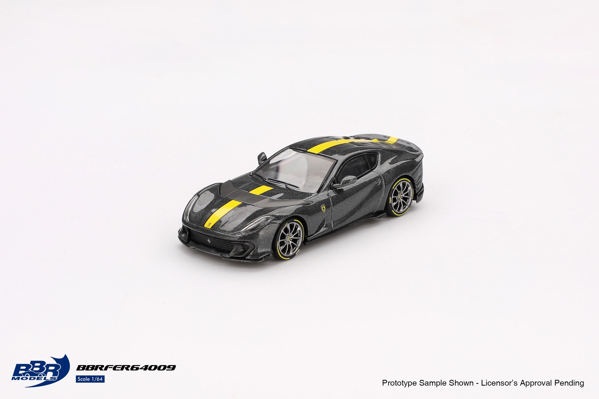 【預訂】BBR Models Ferrari 812 Competizione Grigio Competizione