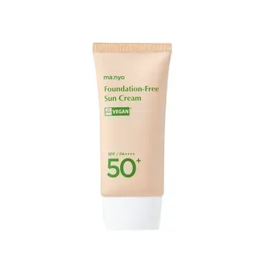 Sunscreen with toning effect of the face Foundation Free Sun Cream SPF/PA++++ 50+  50 ml[PL]954094 E