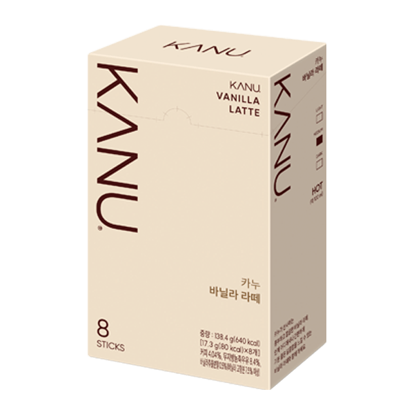 Maxim Kanu Vanila Latte 8 Sticks8801037075519 exp.2026.08.03