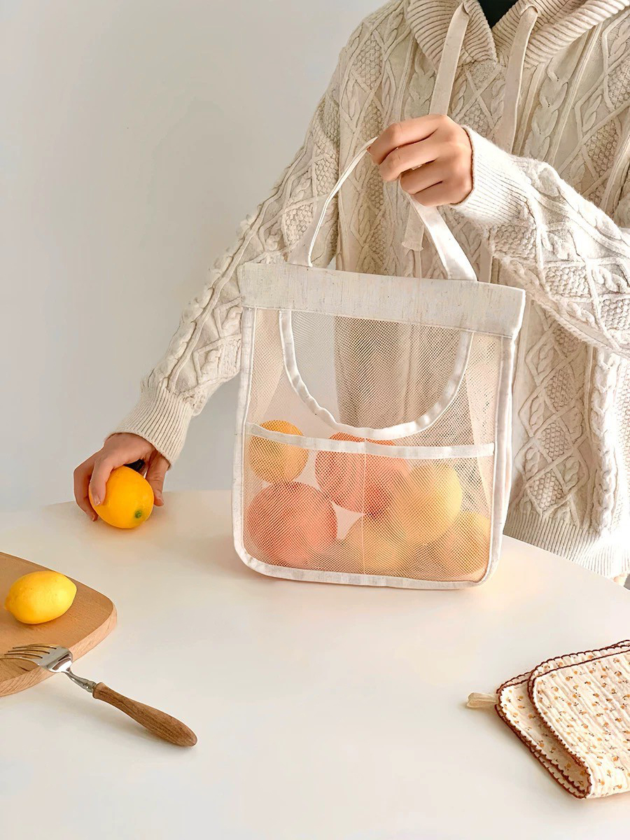雲朵白多功能網狀層次盥洗袋收納袋 / 2款