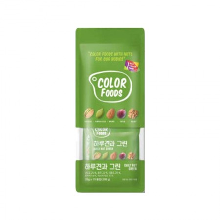 SUNMYUNG Sunnuts Color Food Daily Nut Green 20g x 10pc8807354214471 exp.2026.05.05