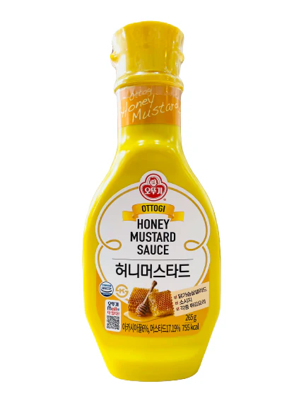 Ottogi Honey Mustard Sauce 265g8801045176338 exp.2025.07.19