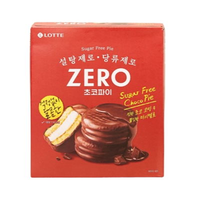 Lotte - Sugar-free Choco Pie    8802259019121 exp.2025.06.18