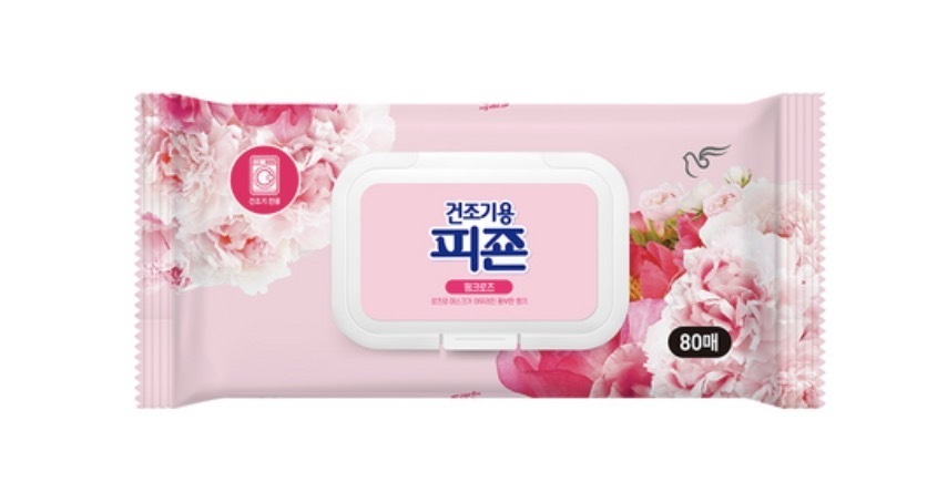 Pigeon - Signature Dryer Sheet (Pink Rose) 80pcs 8801101889325 MGF20241127