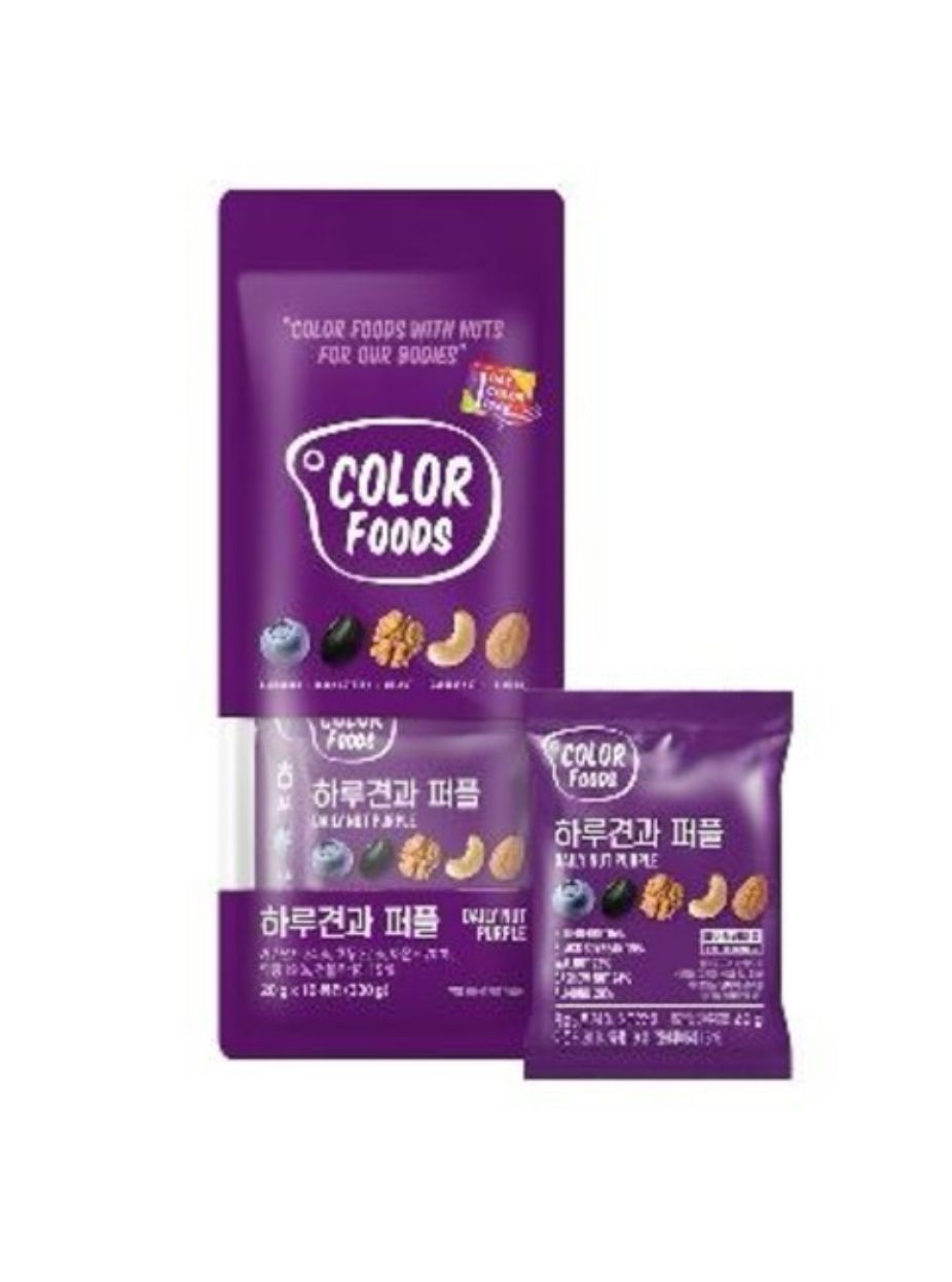 Sunnuts - Daily Nuts Color Food - Purple (10packs/bundle)[  ]8807354214495 exp.2026.03.