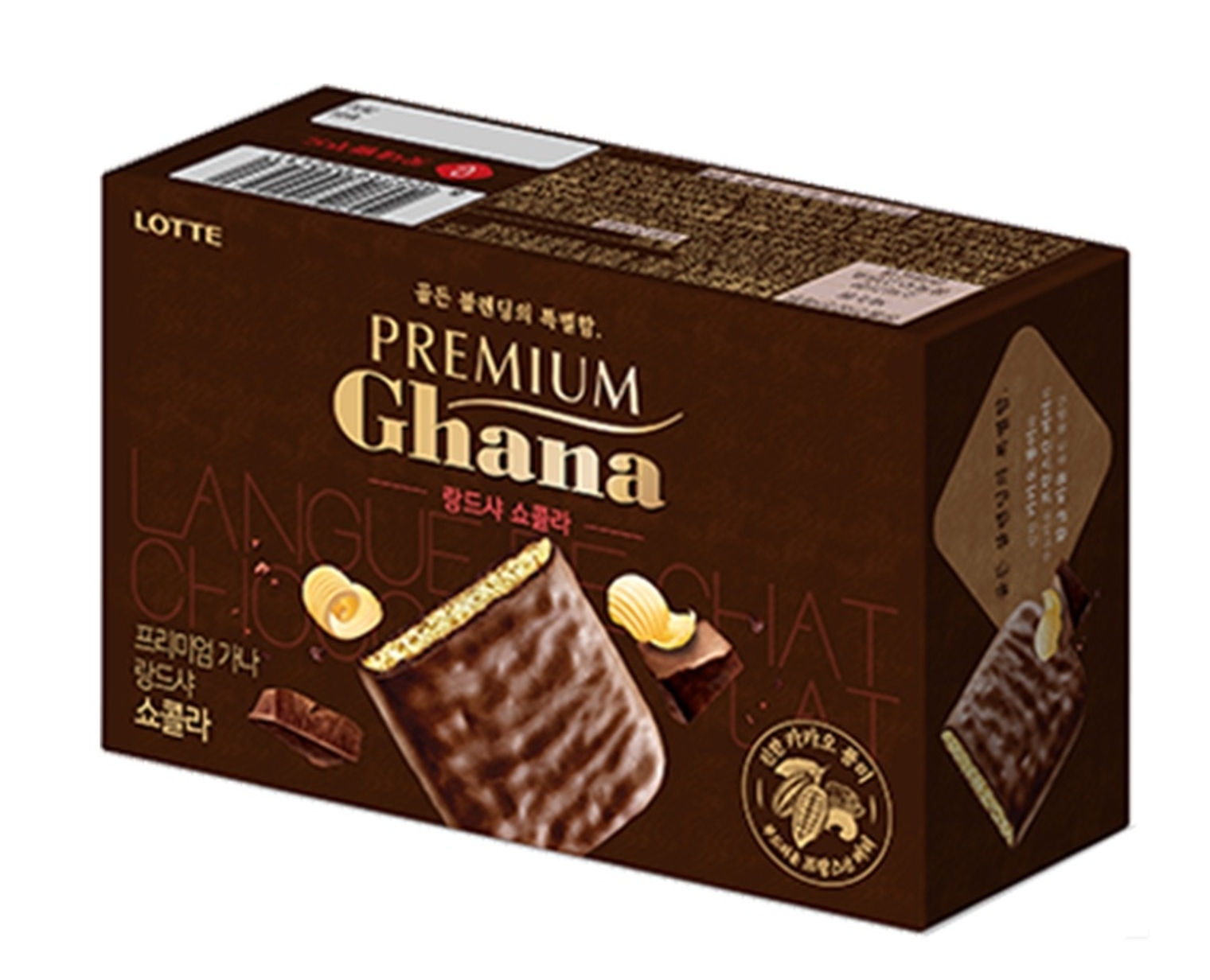 Lotte Premium Ghana Langcha 91g8802259020431 EXP.2026.03.05