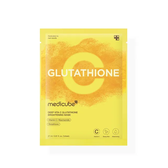 （1sheet）medicube - Deep Vita C Glutathione Brightening Mask 8800256113057