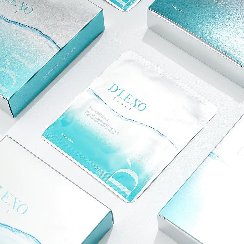[1sheet] Dermaline -D'LEXO EXO PDRN + Centella asiatica exosome mask 1pcs   880005290