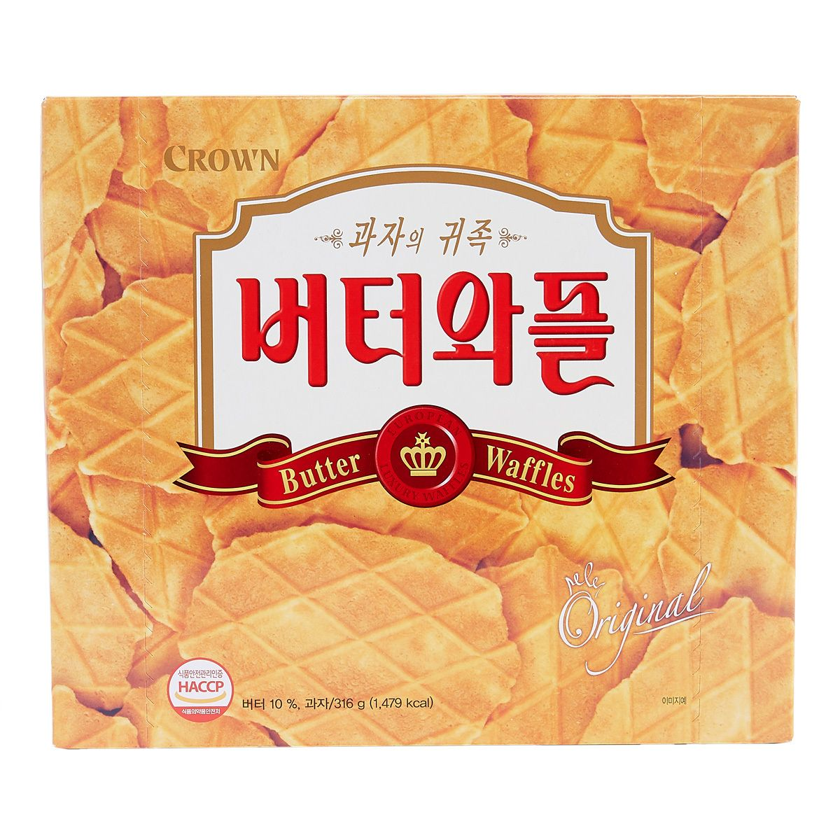 Crown -  BUTTER WAFFLES-L #8801111113229 EXP.2025.07.08