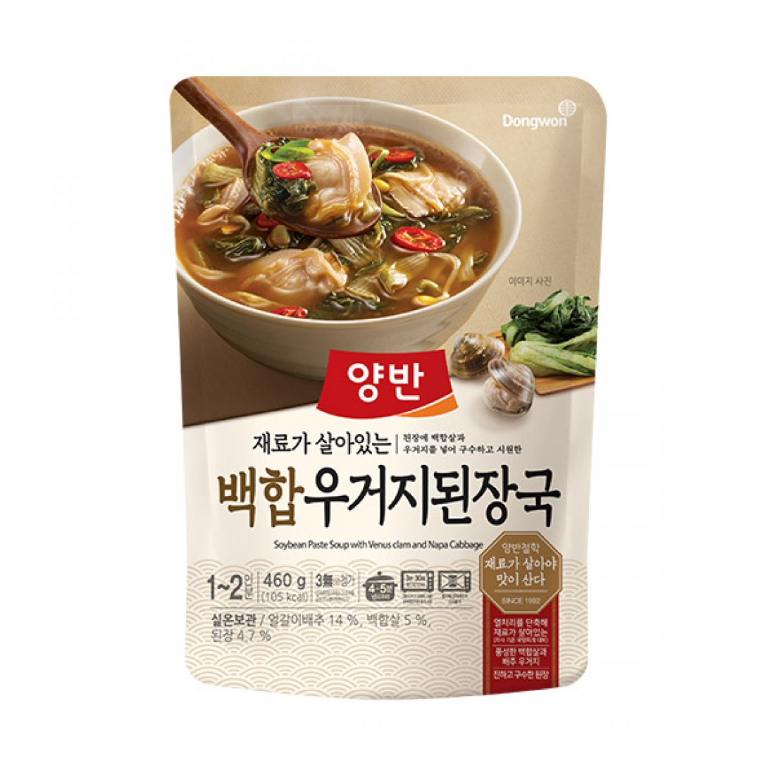DONG WON - Venus Clam and Napa Cannage Miso soup 460g8801047169727 EXP.2025.11.11