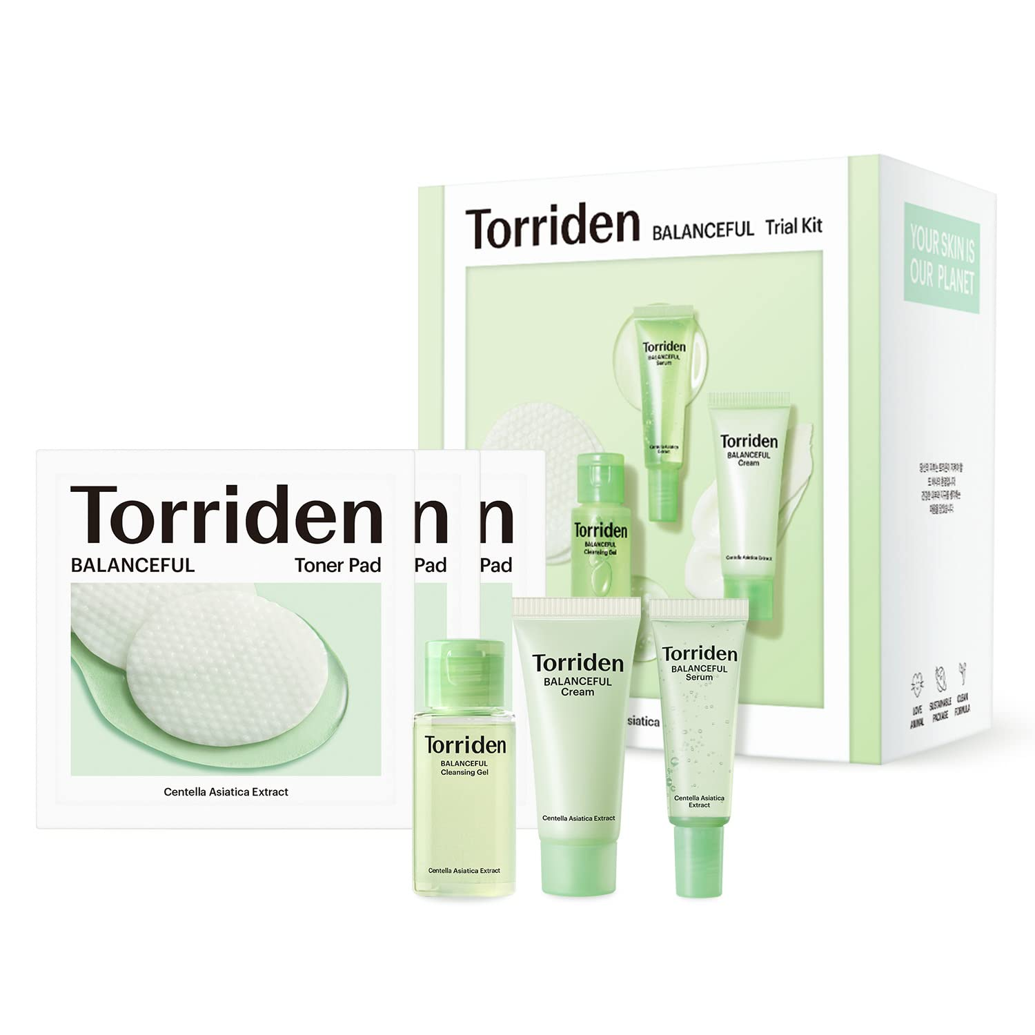 Torriden Balanceful Centella Asiatica Extract Set8809784601043 EXP.2026.09.14