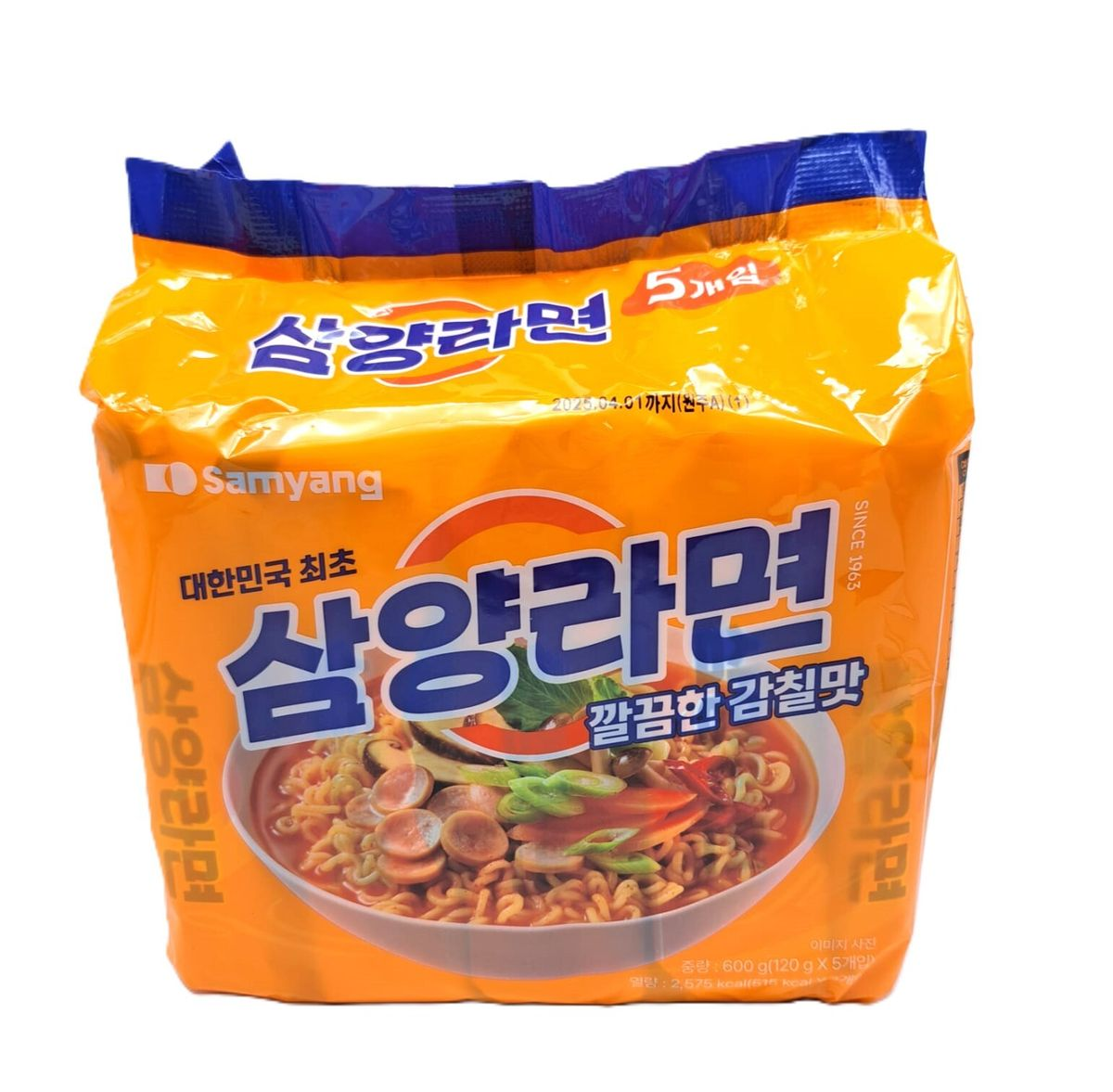 Samyang Ramen - (120g*5 packs) 8801073102545 EXP.2025.06.23