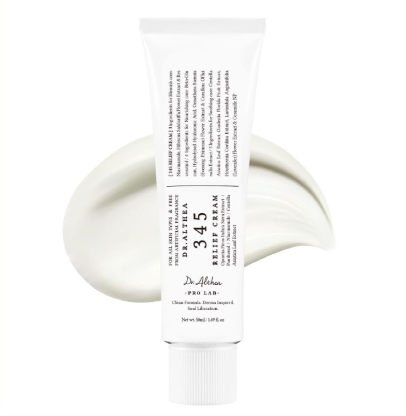 Dr. Althea - 345 Relief Cream (Vegan / Acne Care) 50ml 8809447251394 EXP.2028.03.12