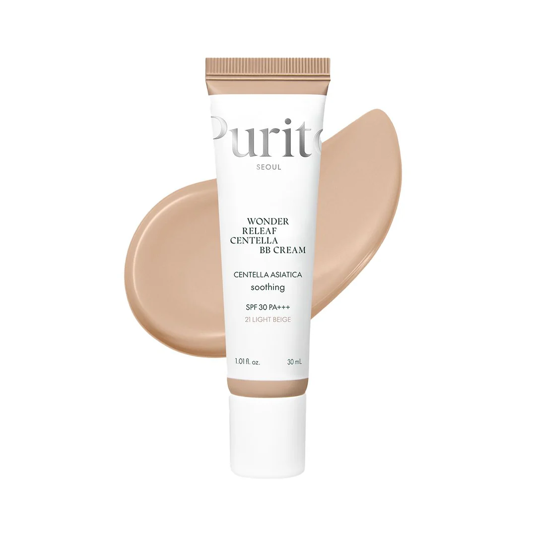 PURITO - Cica Clearing BB Cream (#21 Light Beige) 30ml   8809563103690 EXP.2027.07.23
