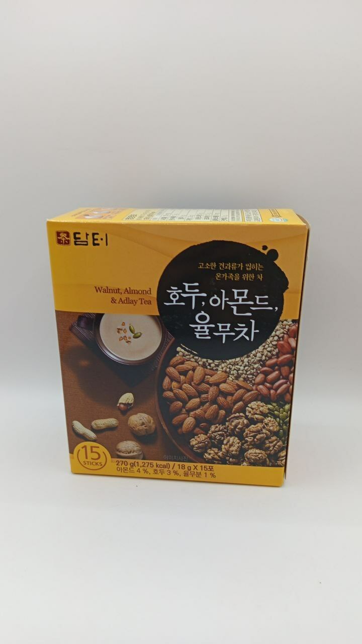 Damter Walnuts Almonds & Job's Tears  Tea (18g*15 Sachets) 8809257330784 exp.2026.0