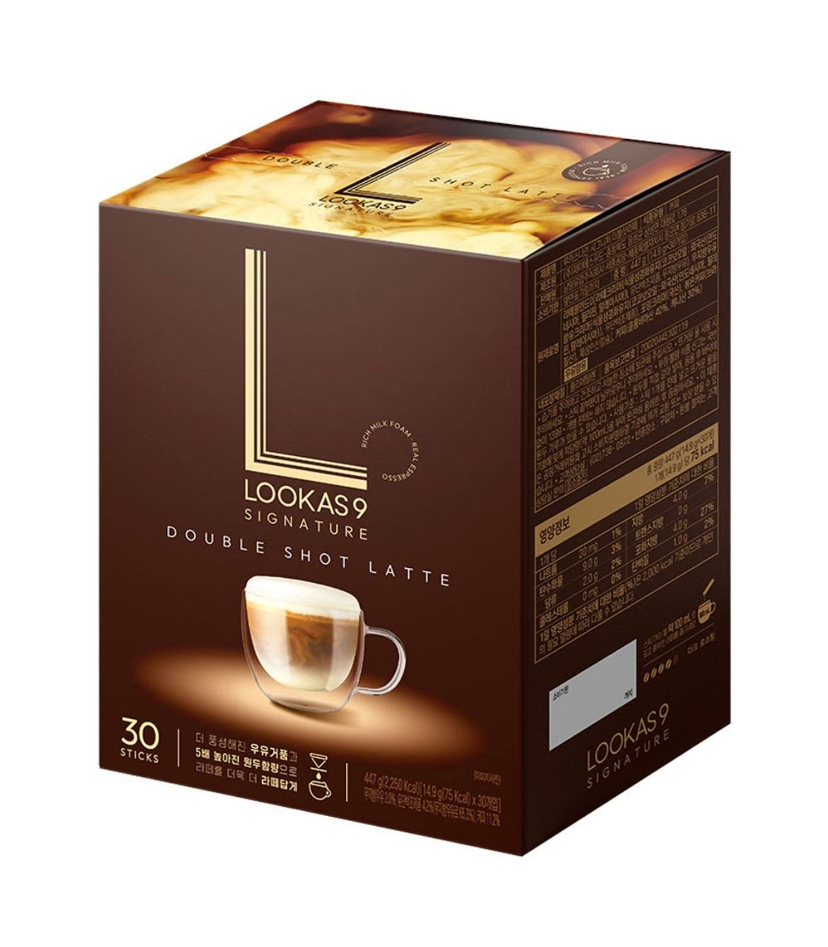 Lookas 9 - [New] Lookas 9 Signature Double Shot Latte 14.9gx30T8801069421063 exp.20