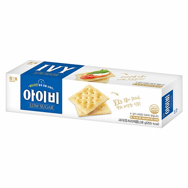 韓國 海太~IVY低糖蘇打餅乾(58g) 8801019307652 EXP.2025.12.16