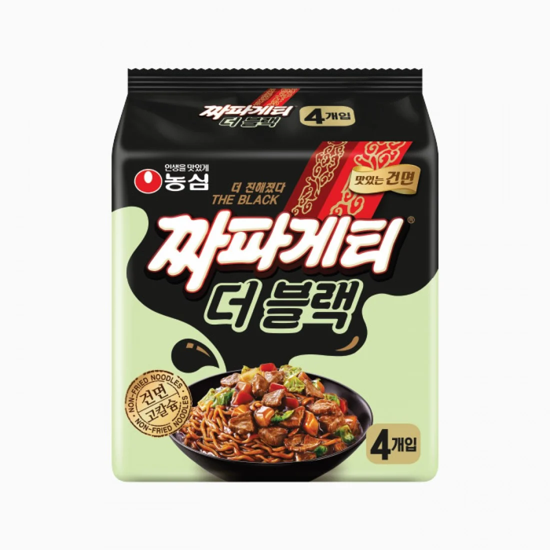 NONGSHIM Chapaghetti The Black 116g x 4p8801043010016 EXP.2025.07.16