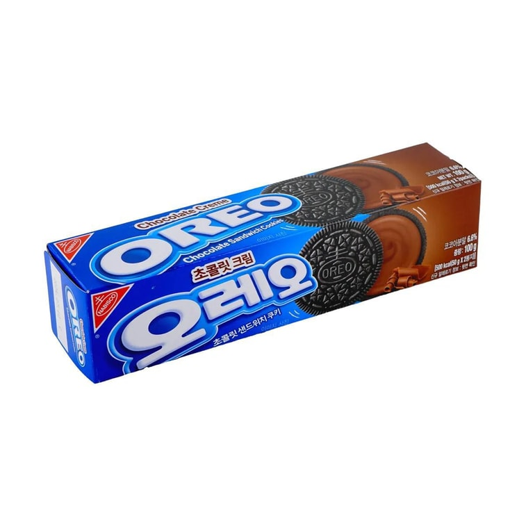 Oreo Biscuit Black Chocolate Cookies 100g8801037088205 EXP.2026.01.13