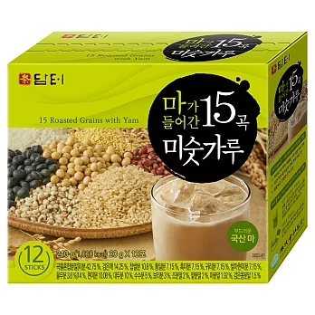 Damtuh - 15 Roasted Grains with Yam Drink (20g x 12 straws)8803284604122 EXP.2027.0