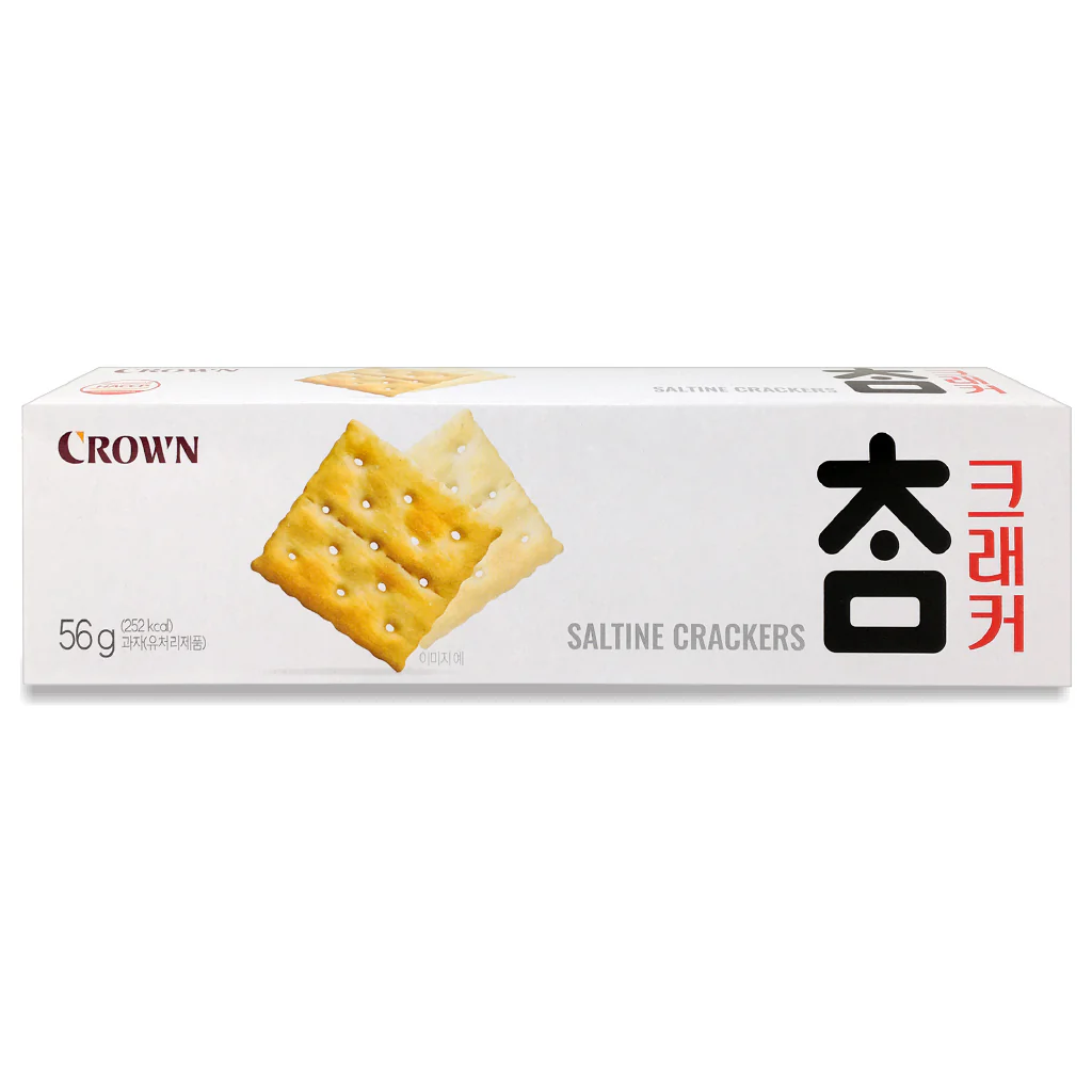 Crown Saltine Crackers 56g8801111186582 EXP.2026.02.16