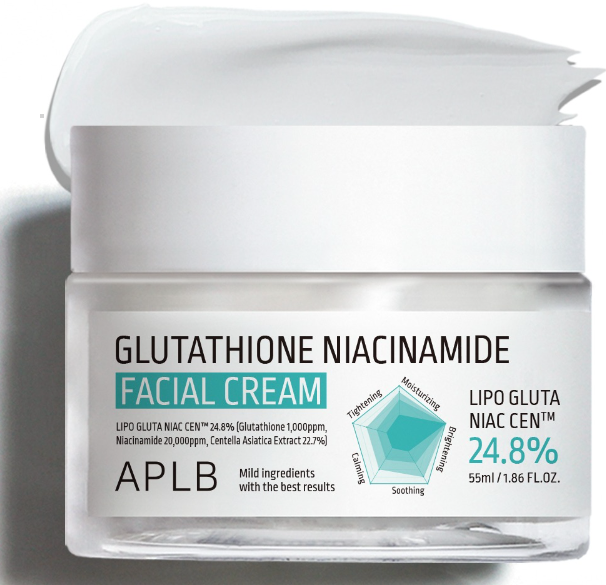 APLB - Glutathione Niacinamide Facial Cream 55ml8809874682686 EXP.2027.10.21