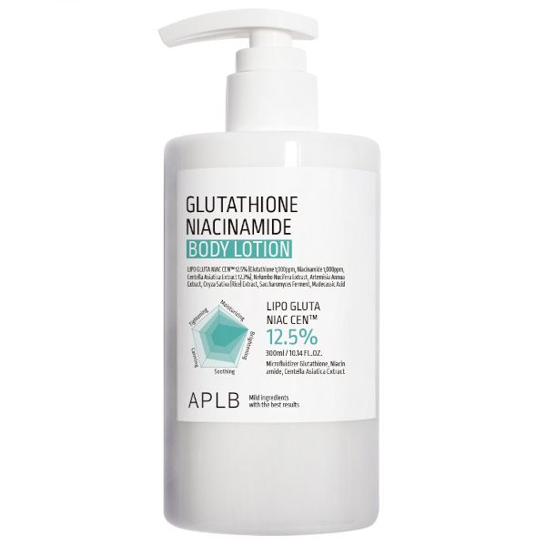 APLB - Glutathione Niacinamide Body Lotion - 300ml8809874682747 exp.2027.12.17