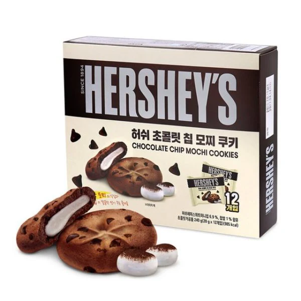 [Hershey's] Chocolate Chip Mochi Cookies 240g8809256678856 EXP.2025.07.14