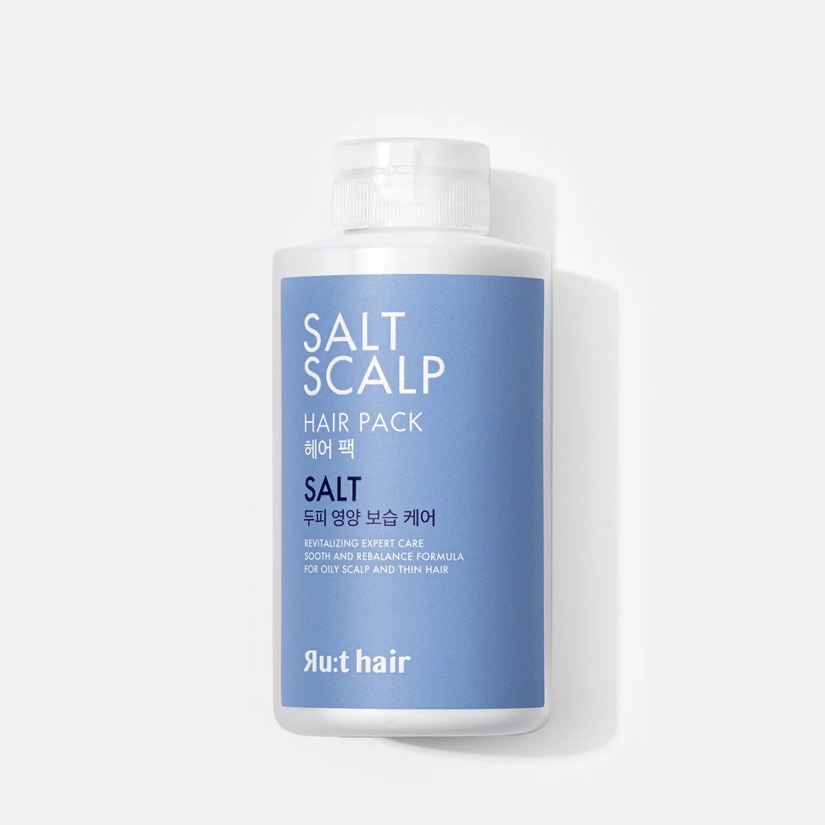 【NEWEST PACKAGE】RU:T HAIR Scalp Scaling Salt Hair Pack 300ml8809747822034 exp.2027.