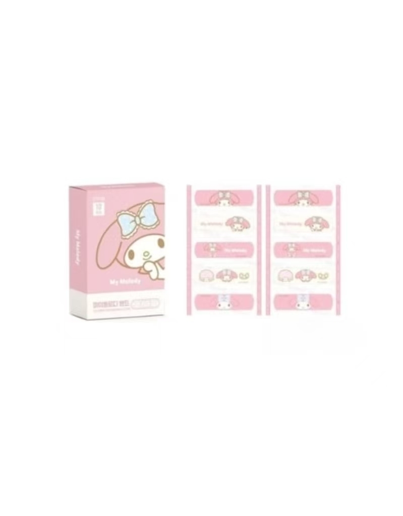 SANRIO PATTERN BANDAID-MY MELODY (5D,10/BX)8809705648386 EXP.2027.05.06