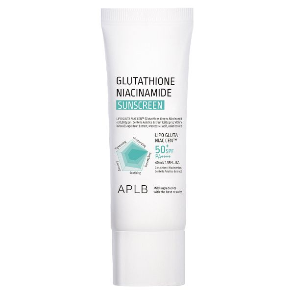APLB - Glutathione Niacinamide Sunscreen SPF50+ PA++++ - 40ml8809874682761 EXP.2027