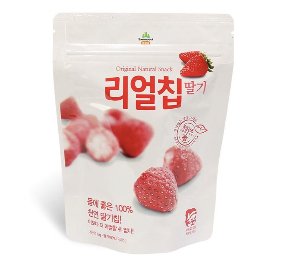 The Loel - Korean 100% Strawberry Freeze Drying Snack 13g (1pc) 8809154379640 exp.2