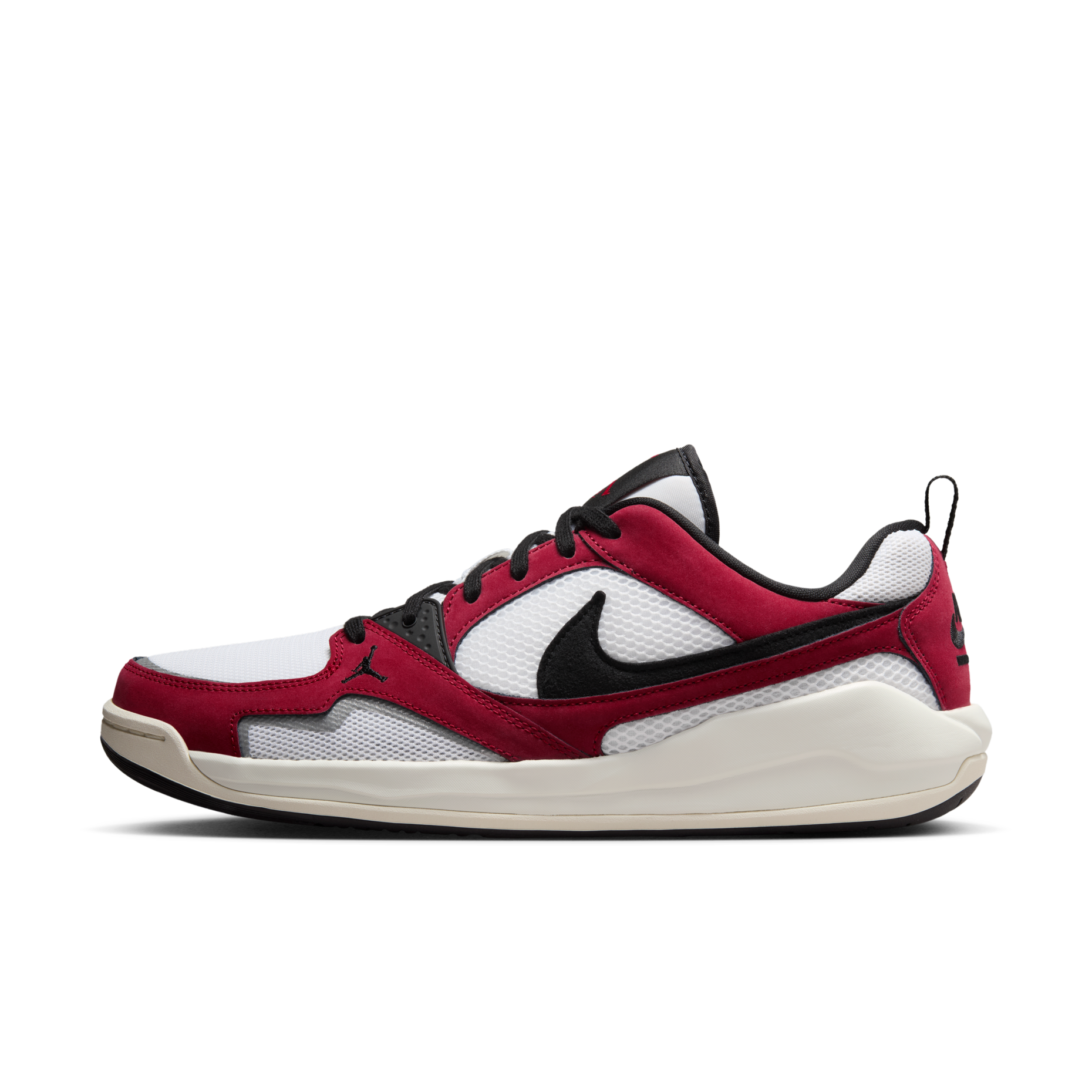 男鞋 NIKE JORDAN CMFT ERA 紅黑 透氣 緩震 麂皮 運動鞋【HJ6777-106】