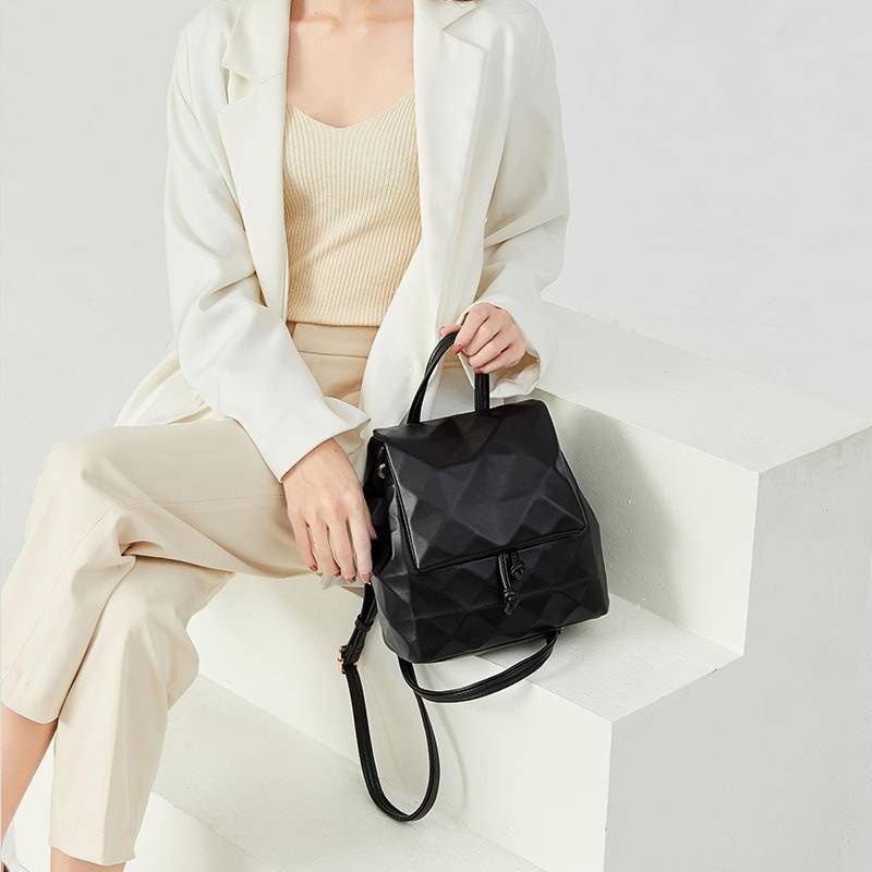 包包女 女生包包 後背包 背包 女生後背包 小後背包 背包女 防水背包 迷你後背包 韓國後背包 禮物 幾何後背包 015