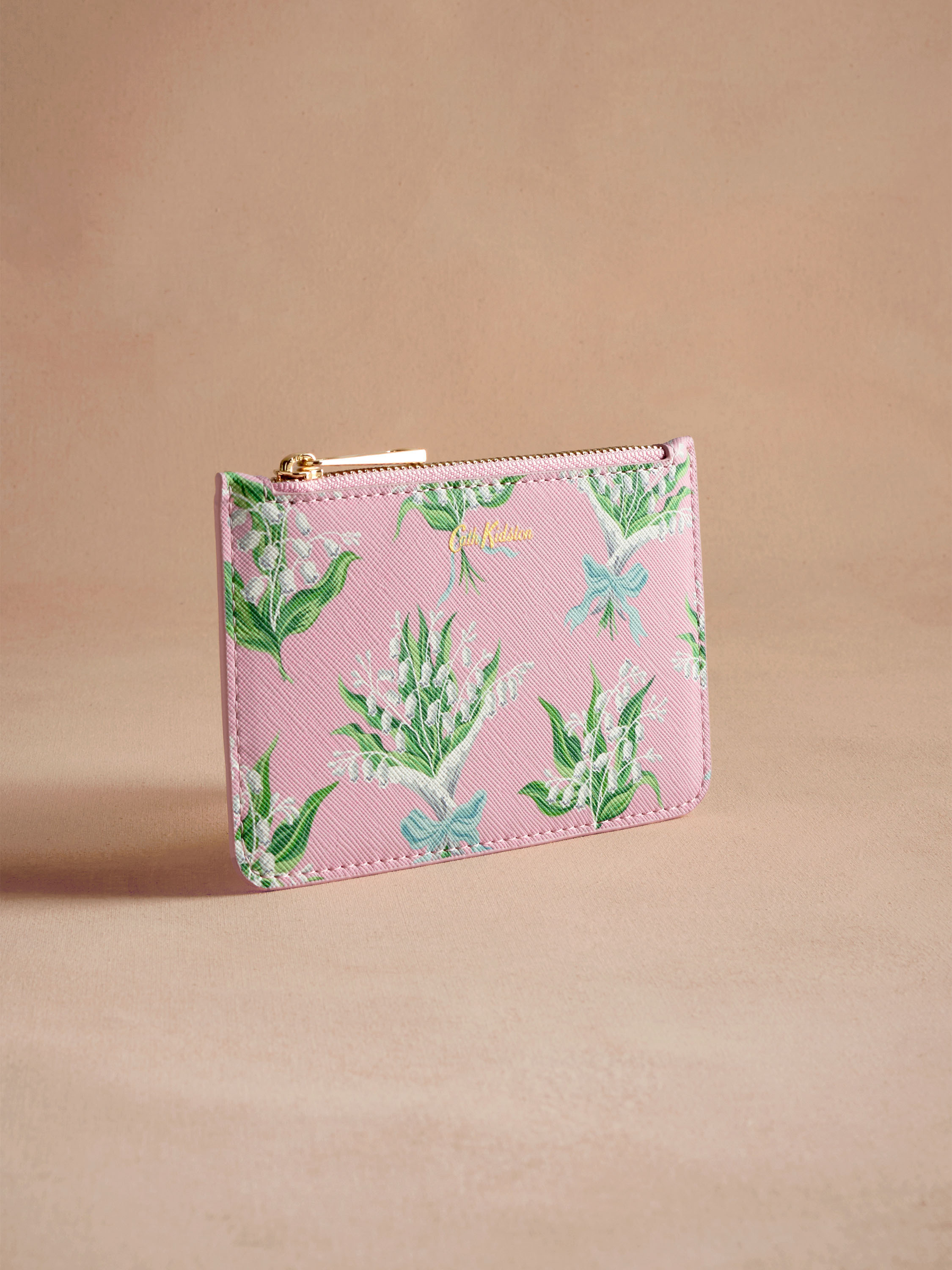 Lily of the Valley 薄款拉鍊錢包