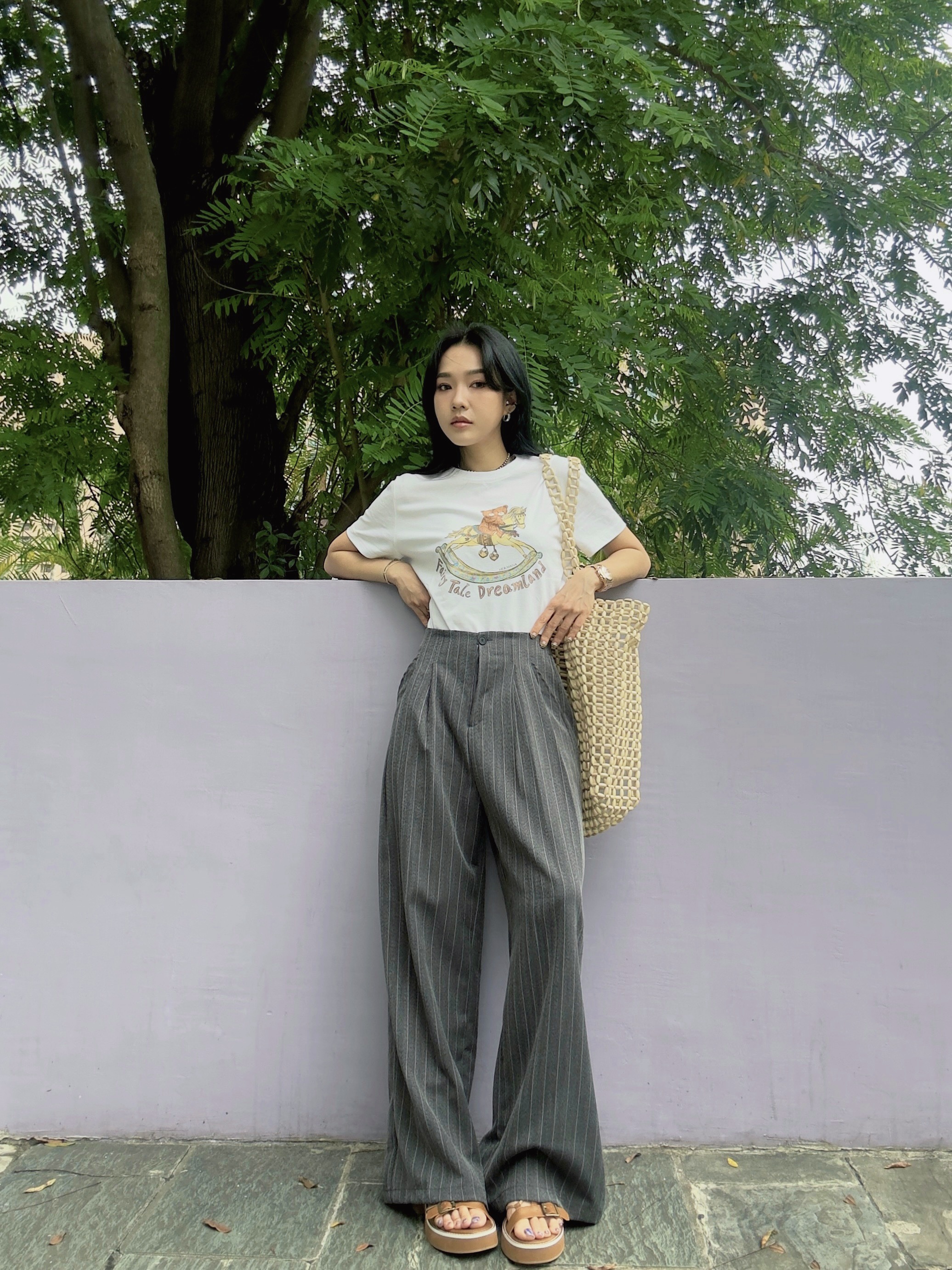 雙小熊搖搖木馬tee (現貨款式）