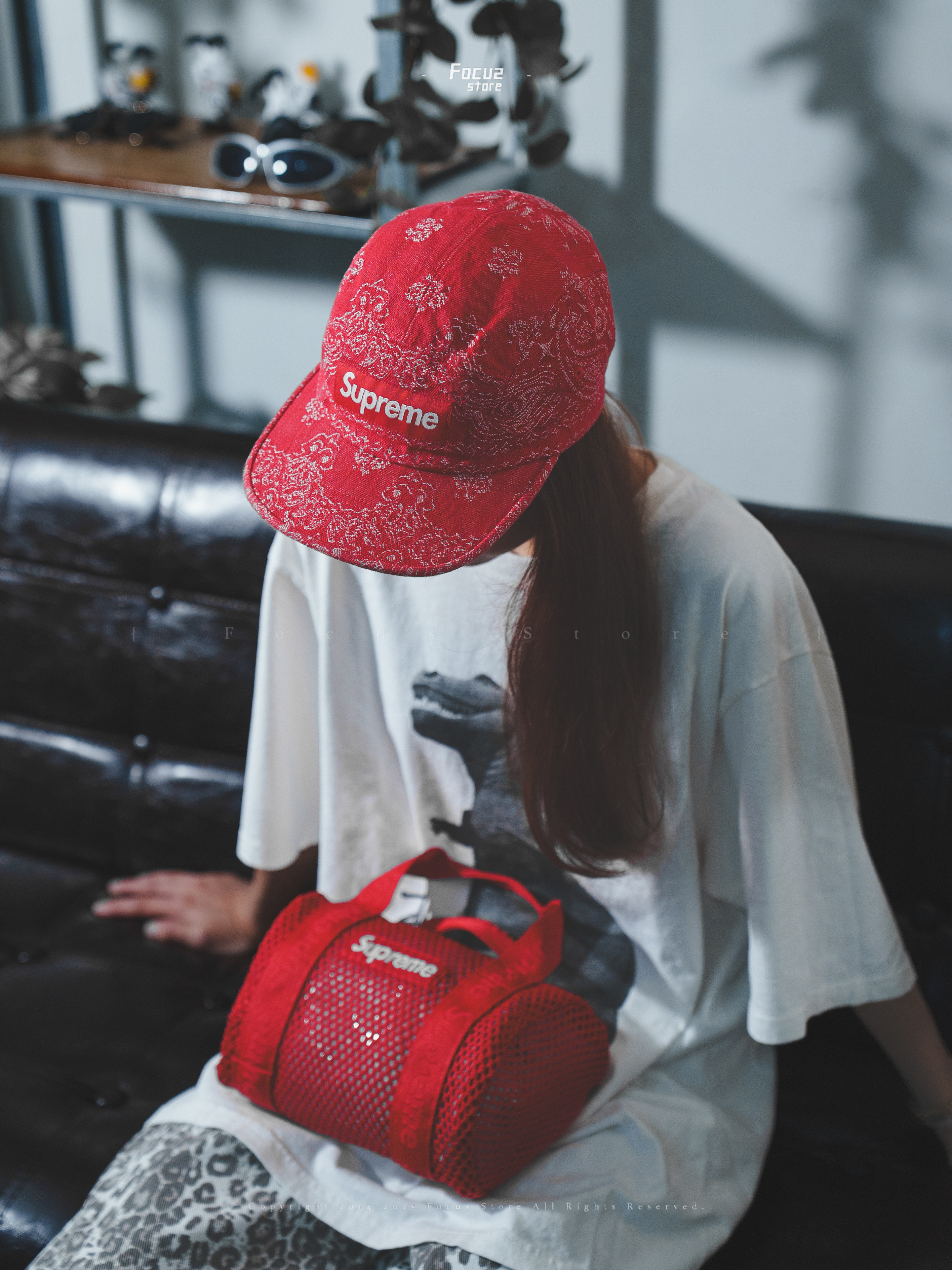 SupremeBandanaJacquardDenimCam
