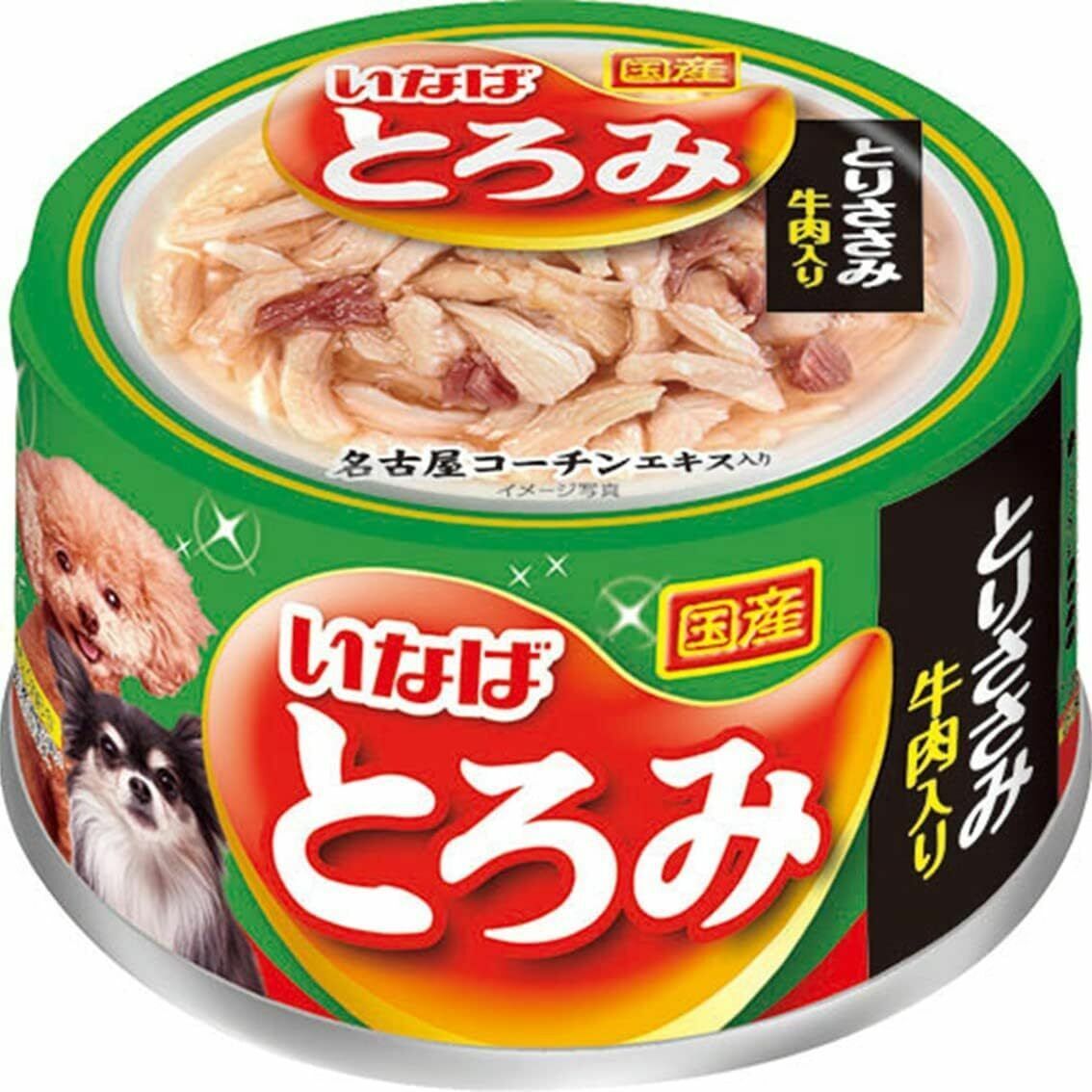 CIAO Dog Canned Food Chicken + Beef 80g #D-71