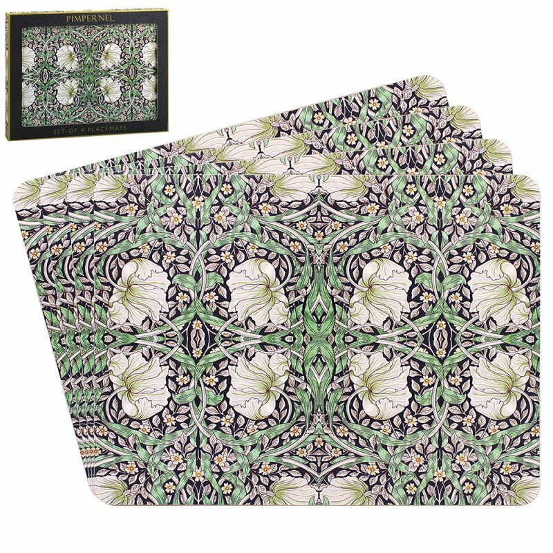 lesserpavey,williammorris,pimpernel,威廉莫里斯,餐墊,桌墊,餐墊組,隔熱墊,內湖,換個角度有限公司
