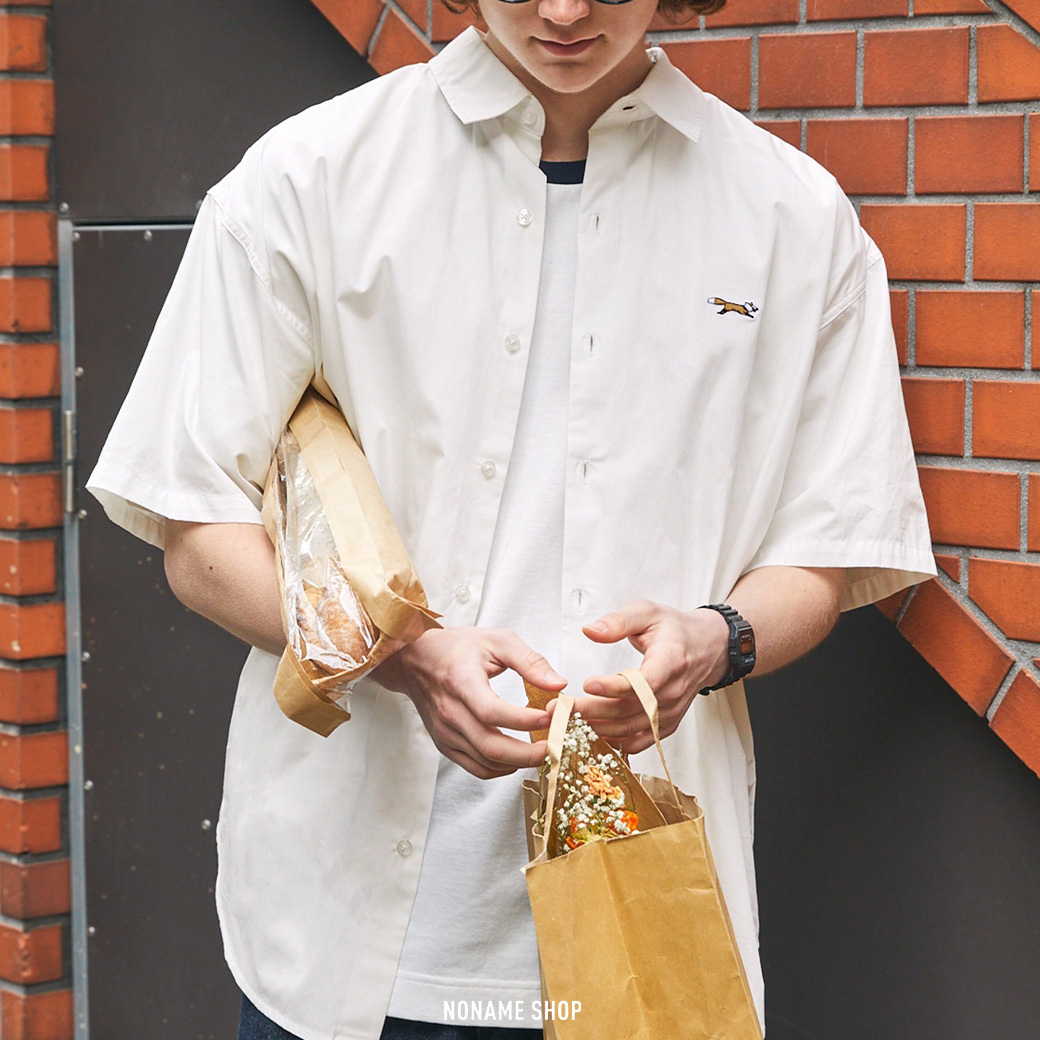 PENNEYS 日本限定 THE FOX 狐狸 刺繡 短袖 襯衫 七色 (男款)