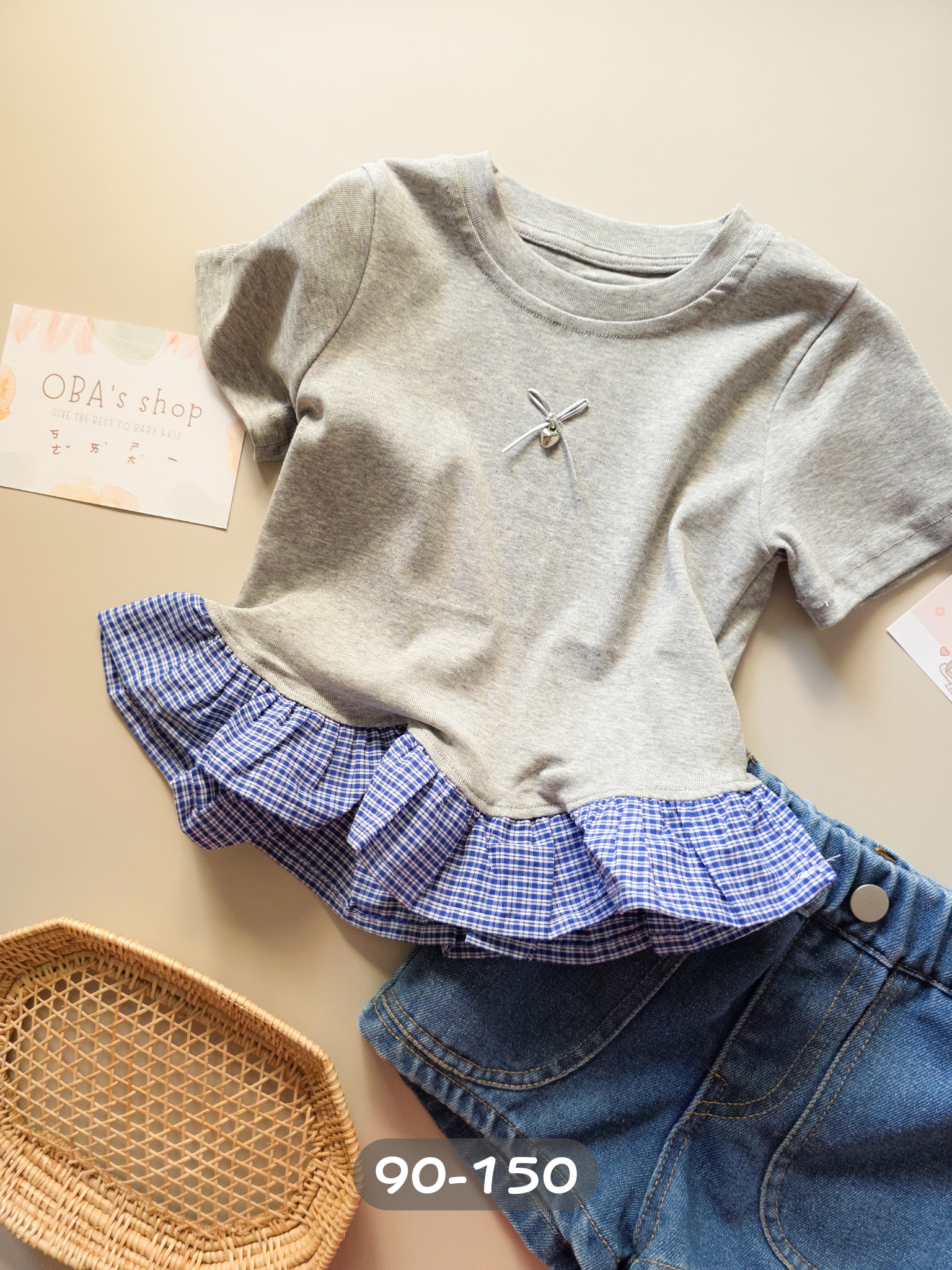 藍莓格格 短袖上衣