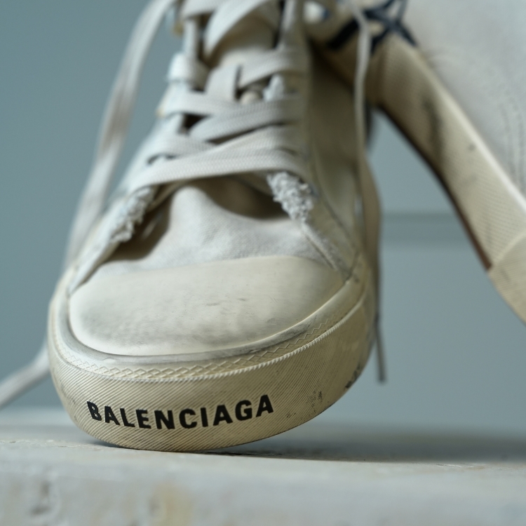(CF36)Balenciaga 髒髒帆布鞋 39號