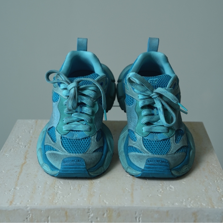 (CF39)Balenciaga 湖水藍髒髒老爹鞋 39號